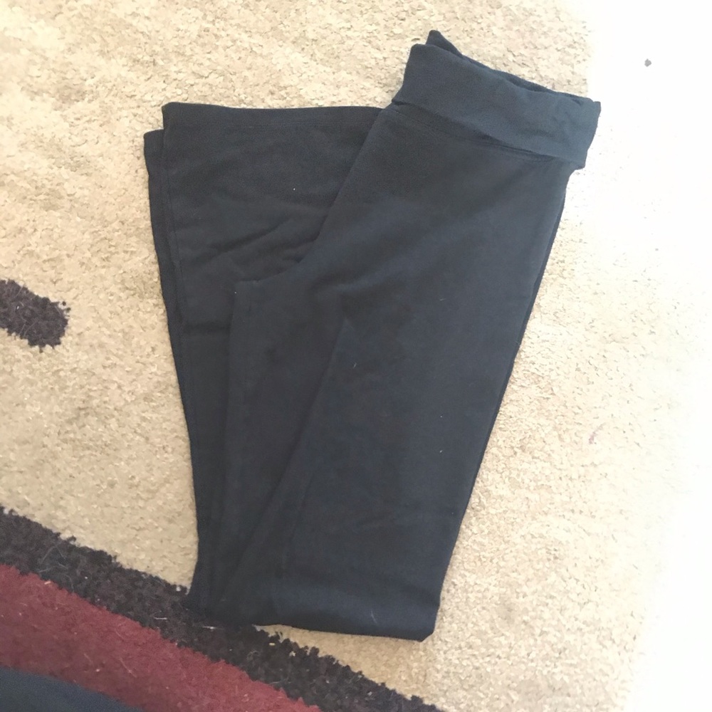 VS boot cut cotton yoga pants size medium
